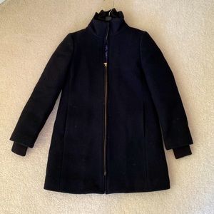 J.Crew Lodge Coat Black 00p XXSP